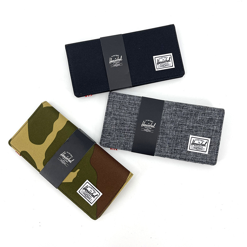 Herschel Men's Fashion Multi-Card Canvas Simple Wallet Supply Co. Thomas RFID Long Wallet