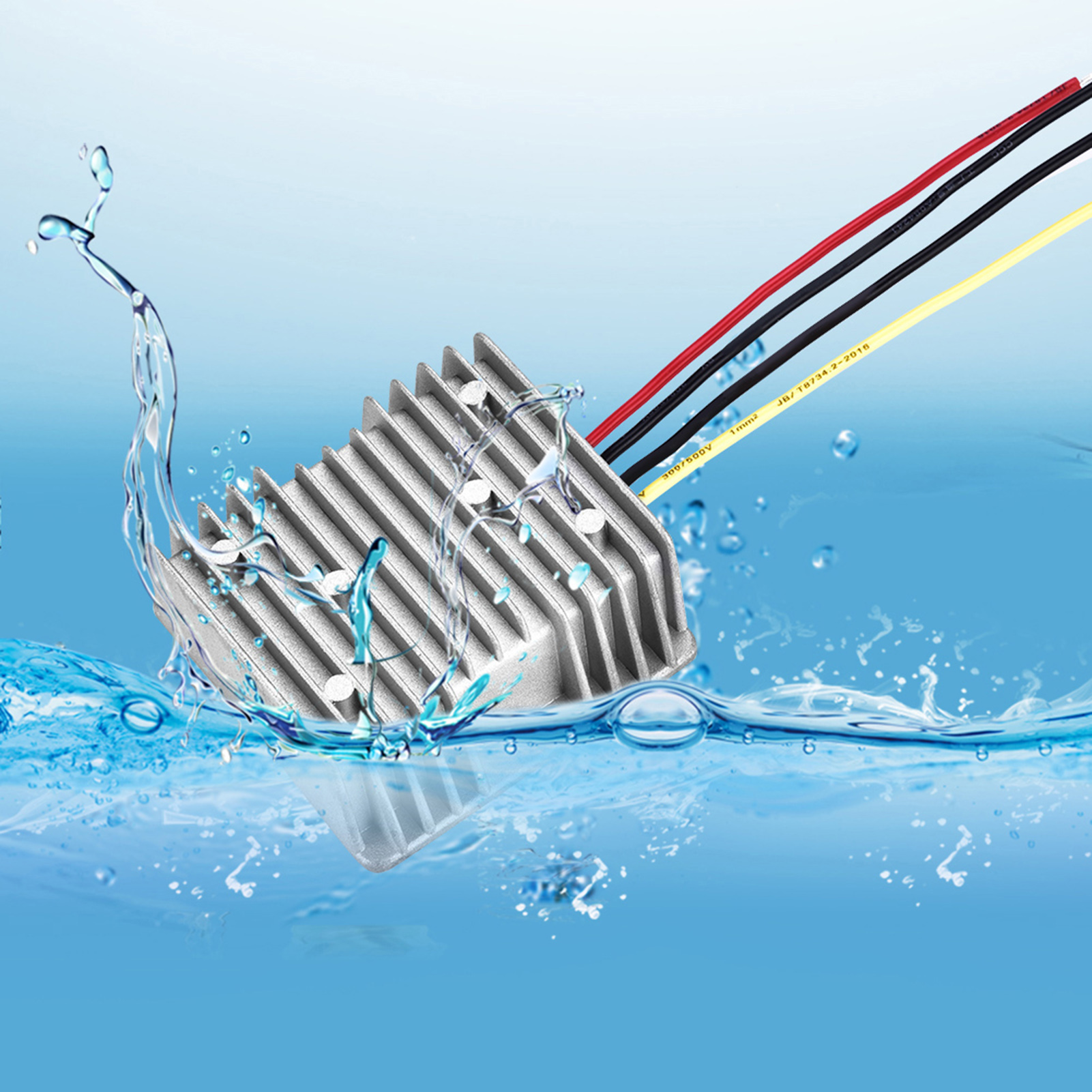 DC-DC Buck Module 24V Step Down to 19V 5A Power Supply Module Voltage Converter Regulator Waterproof Dustproof Electronic Power Supply Transformer Volt Module