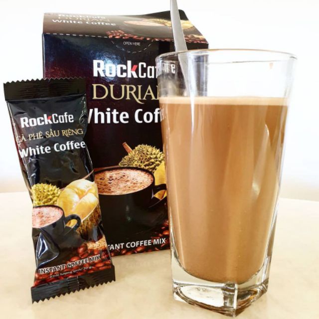 Cà phê Sầu Riêng RockCafe White Coffee 240g