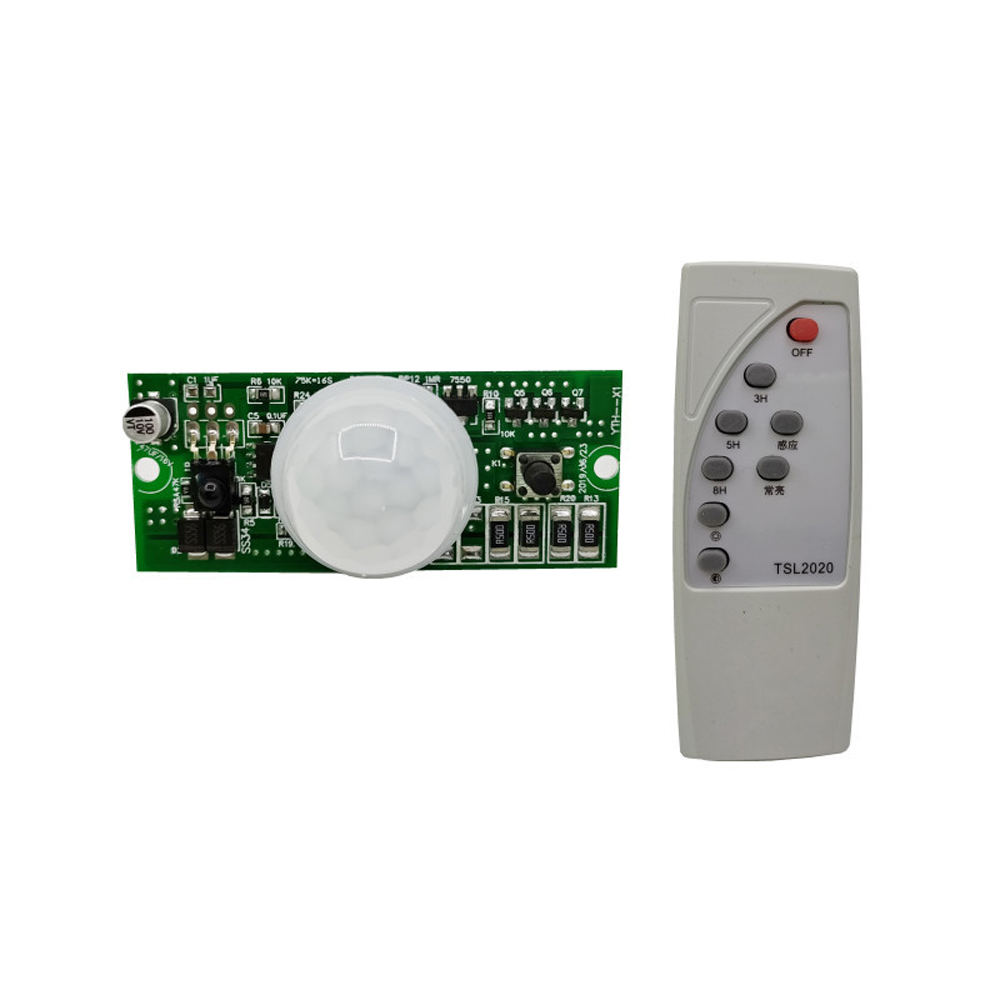 Remote Control Solar Circuit Board PIR Human Body Induction 3.2V/3.7V Solar Street Lamp Controller Module Solar Lamp Controller