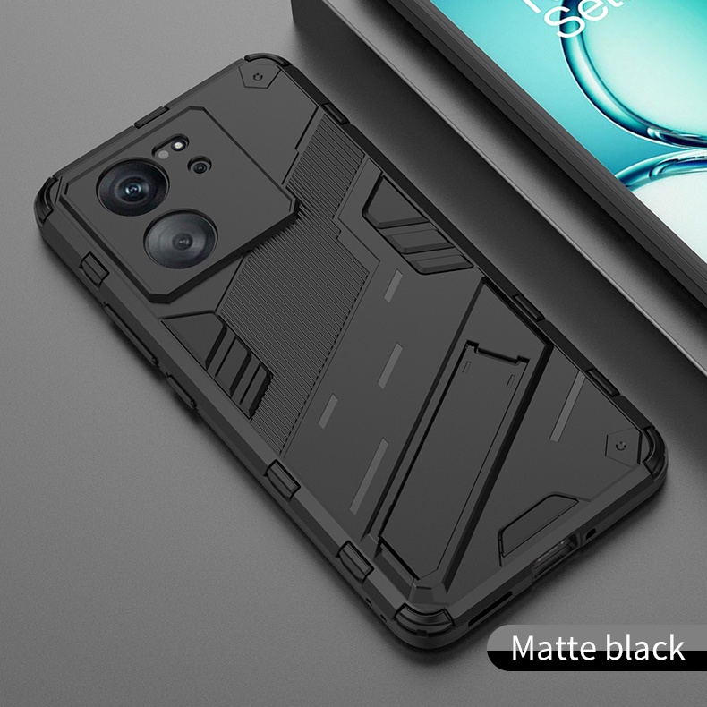 For xiaomi mi 13T pro 5G xiaomi13T Armor Shockproof Phone Case Holder Casing Full Camera Lens Protection Hard Back Cover case with camera cover
