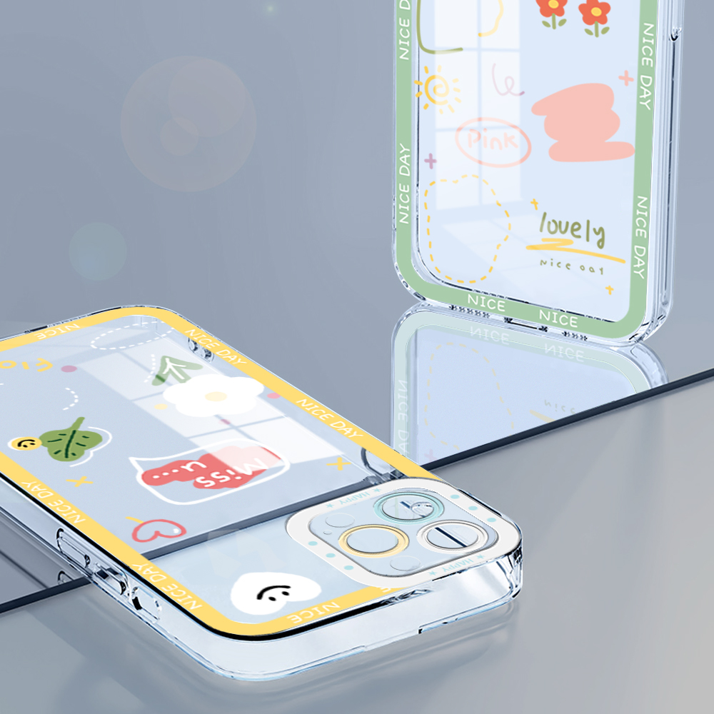 AMORVOR%20for%20Infinix%20Smart%209%20Hot%2050i%20Back%20Cover%20Simple%20Beautiful%20Flower%20Crystal%20Phone%20Cover%20Camera%20Protection%20Transparent%20TPU%20Soft%20Case%20-%20Image%204