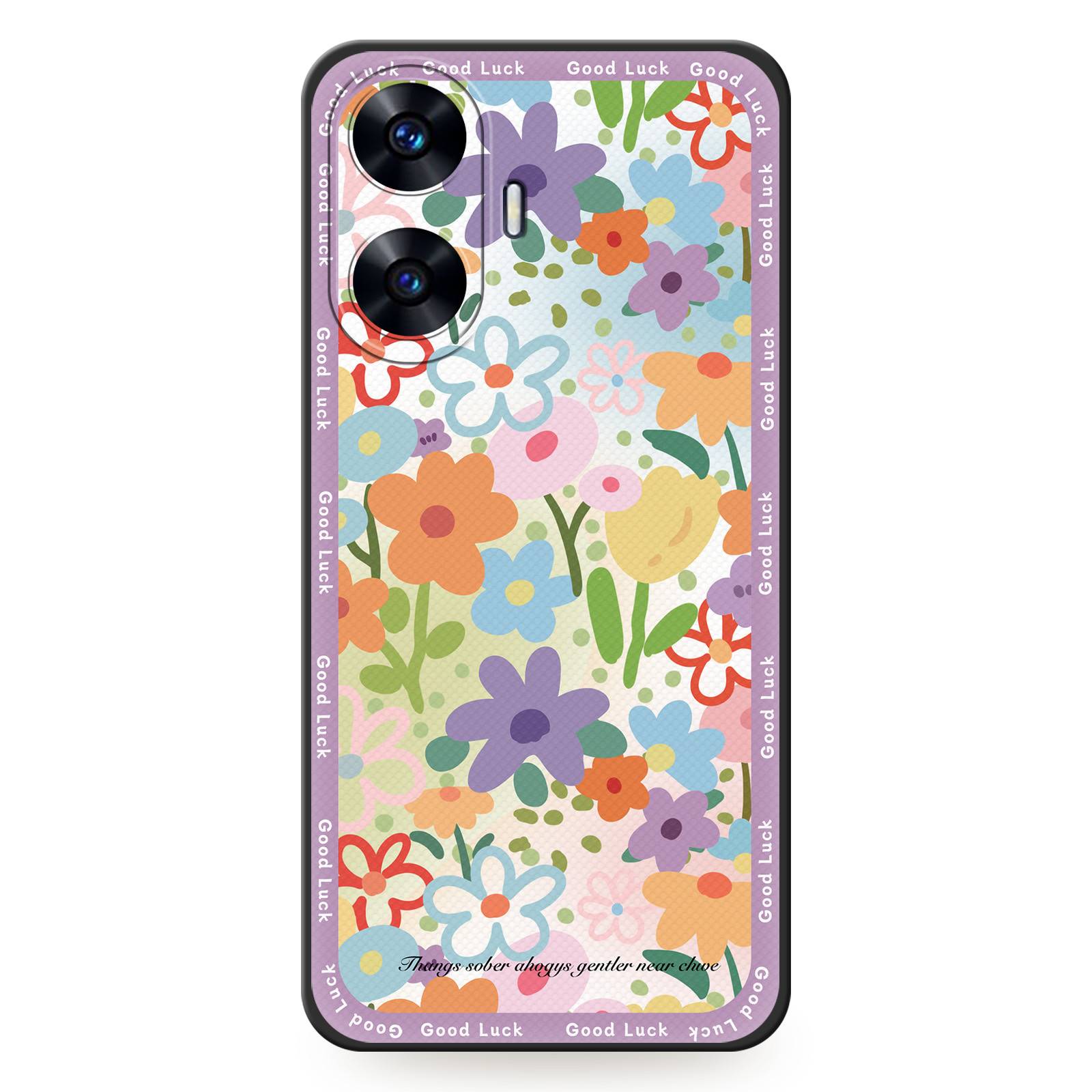 Anti-dust%20Soft%20case%20Phone%20Case%20For%20OPPO%20Realme%20C55/Narzo%20N55%20TPU%20flower%20Oil%20Painting%20Waterproof%20Cute%20Dirt-resistant%20-%20Image%206