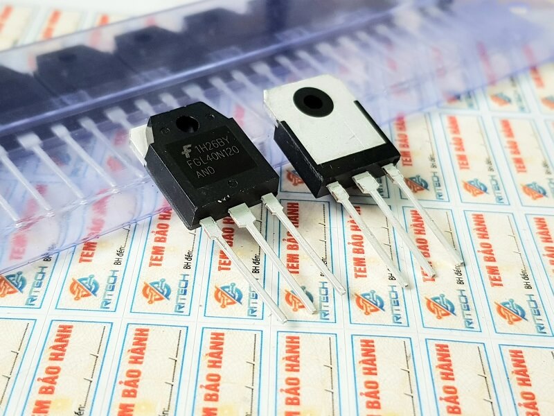 Combo 2 chiếc fgl40n120and, fgl40n120, 40n120 igbt 40a 1200v to-247
