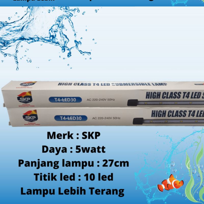 Lampu Led Celup Aquarium SKP T430