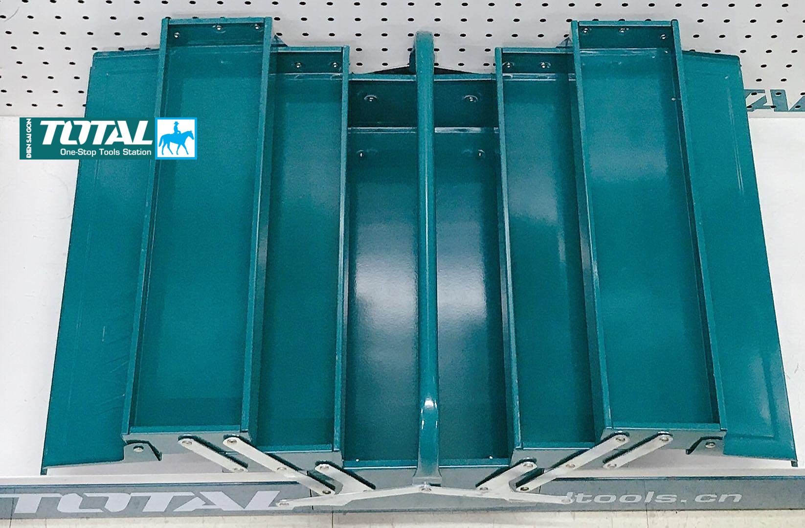 THÙNG ĐỒ NGHỀ THÉP Hộp đồ nghề 3 TẦNG 16 inch Total THT10702