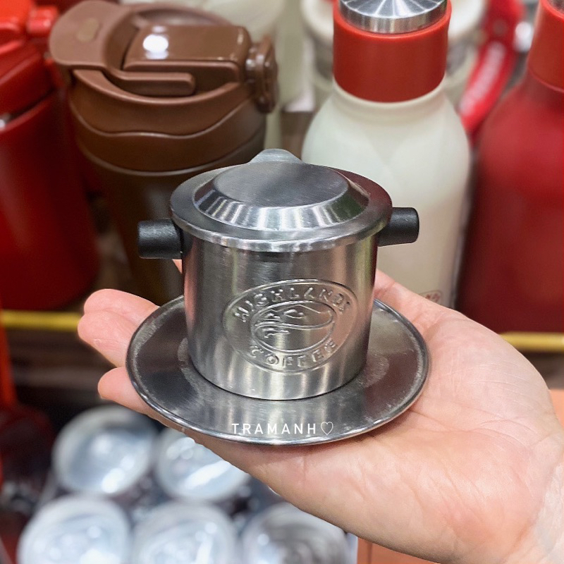 [Followers Giảm 10K] HIGHLANDS COFFEE PHIN PHA CÀ PHÊ INOX CHÍNH HÃNG
