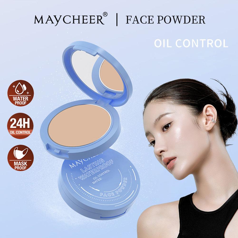 Silk Soft Mist Powder Cake Long-lasting Waterproof Powder Smooth ...
