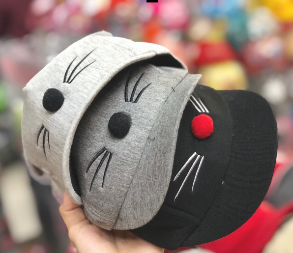 Nón nỉ chuột trẻ em dể thương 6tháng đến 18tháng