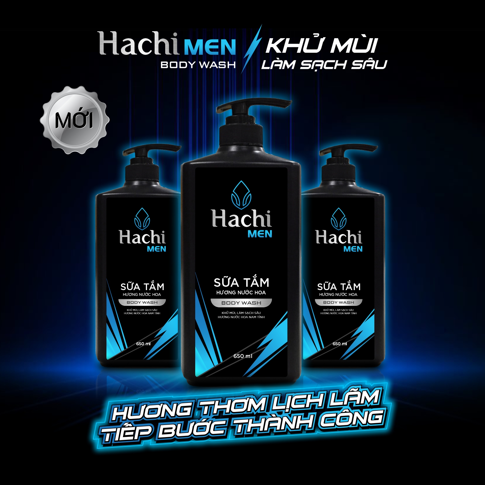 SỮA TẮM HACHI MEN