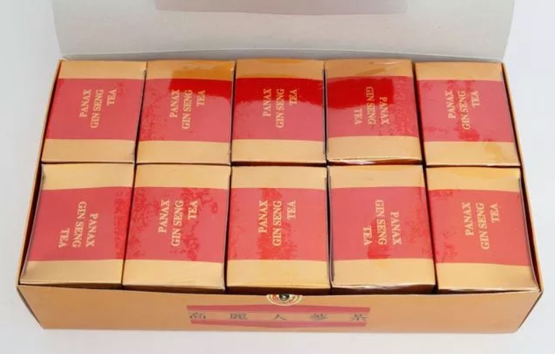 Trà Sâm Panax Gingseng Hàn Quốc ( hộp 100 gói)