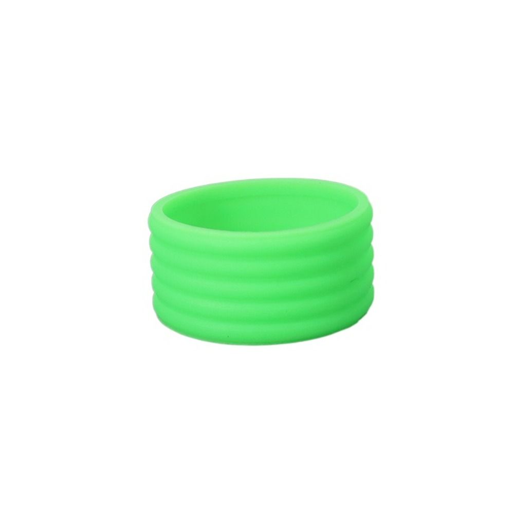 HERWK 4 Pcs Silicone Silicone Tennis Racket Grip Sweat-absorbing Stretchy Racket Handle Rubber Ring Ring Handle Closure Overgrips Rubber Tennis Racket Grip Tennis Racket