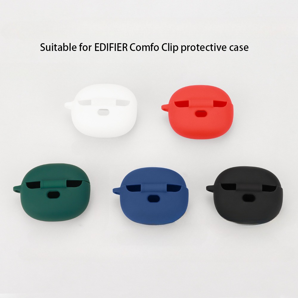 For Edifier Comfo Clip case Bluetooth headset Case Soft Liquid Silicone Wireless Suitable Cover for Edifier Comfo Clip Back cover cases.
