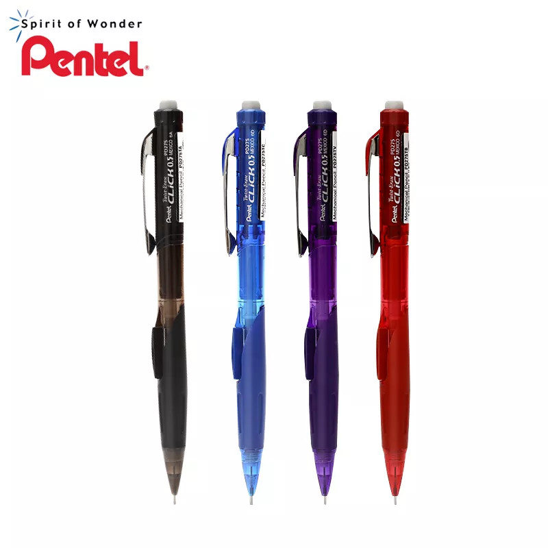 Pentel Automatic Pencil 0.5mm Twist Erase Click PD275