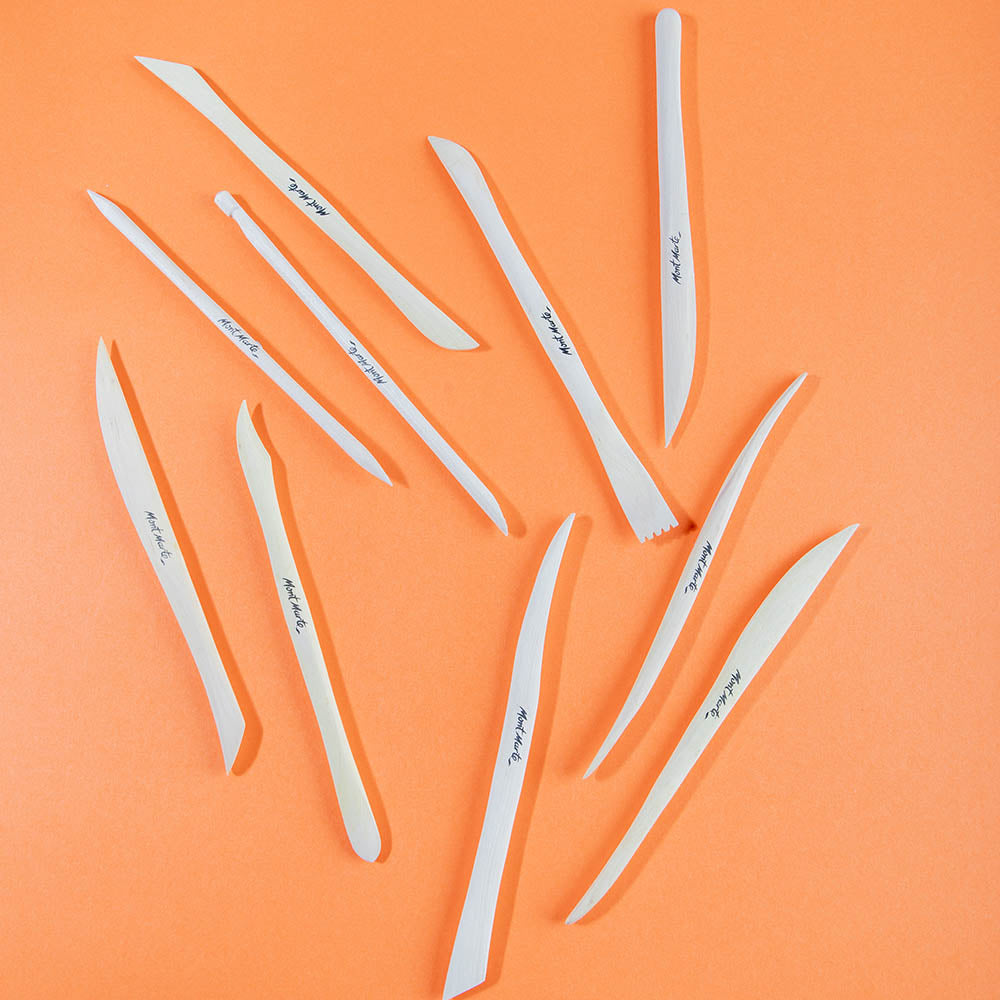 Mont Marte Mini Modelling Tools Boxwood 10pc.