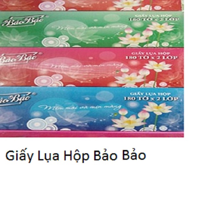 [HCM]Giấy lụa hộp Bảo Ngọc 180 tờ