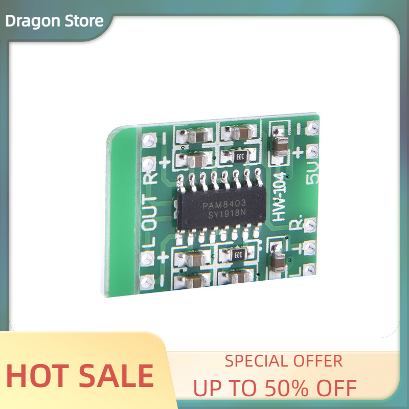 Dragon PAM8403 3W Digital Class D Amplifier Board module Audio Speaker Sound Board