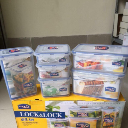 Bộ 6 hộp nhựa Lock & Lock
