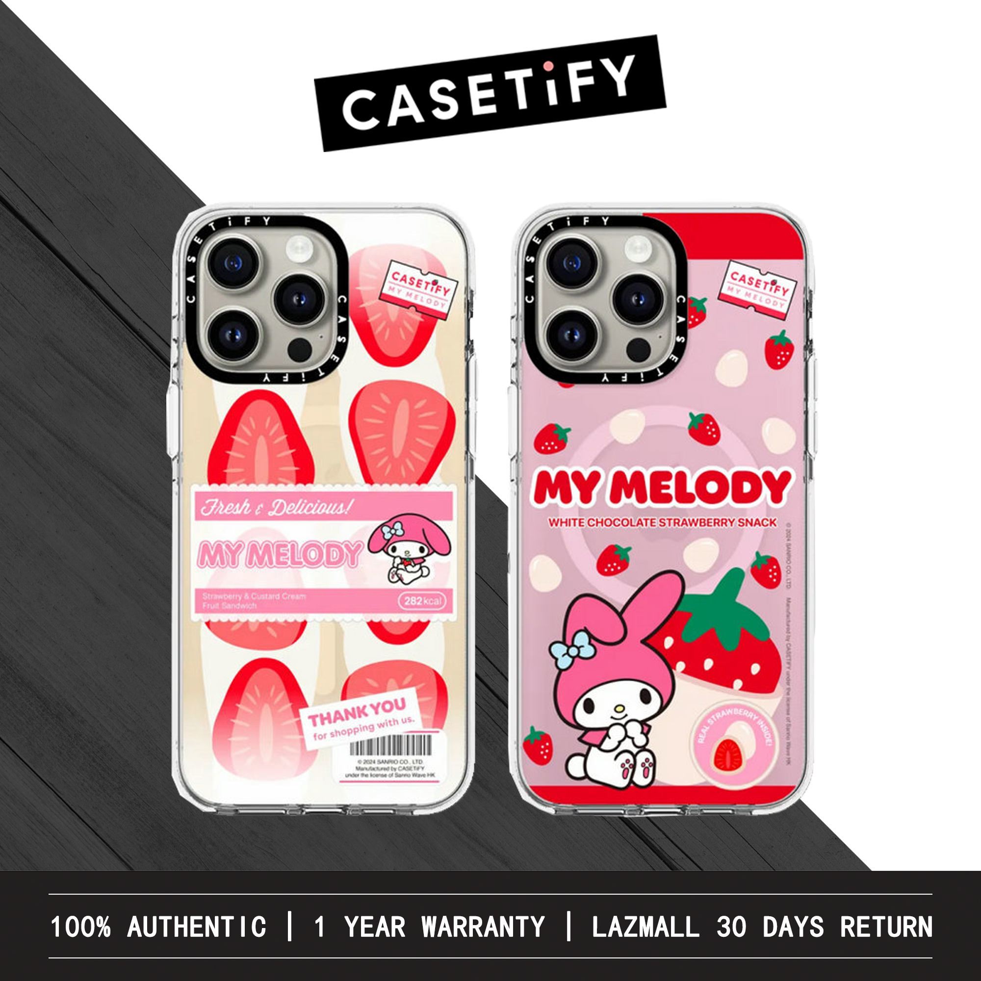 【新品未開封】CASETiFY マイメロコラボ iPhone 16 可愛い8色選択】CASETiFY マイメロディ My Melody ケースティファイ