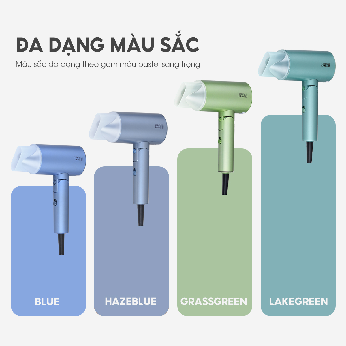 Máy sấy tóc 2 chiều nóng lạnh LEBENLANG - LBL3033