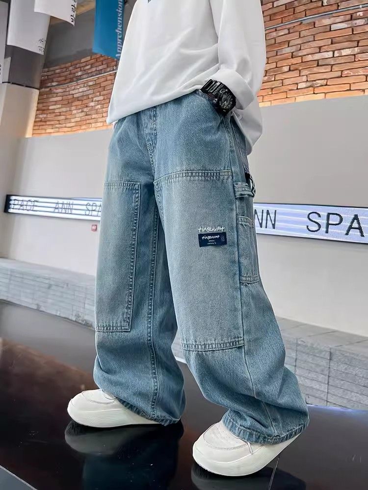 Style Baggy Jeans Boys Baggy Pants Outfit Boy Korean Boys Baggy