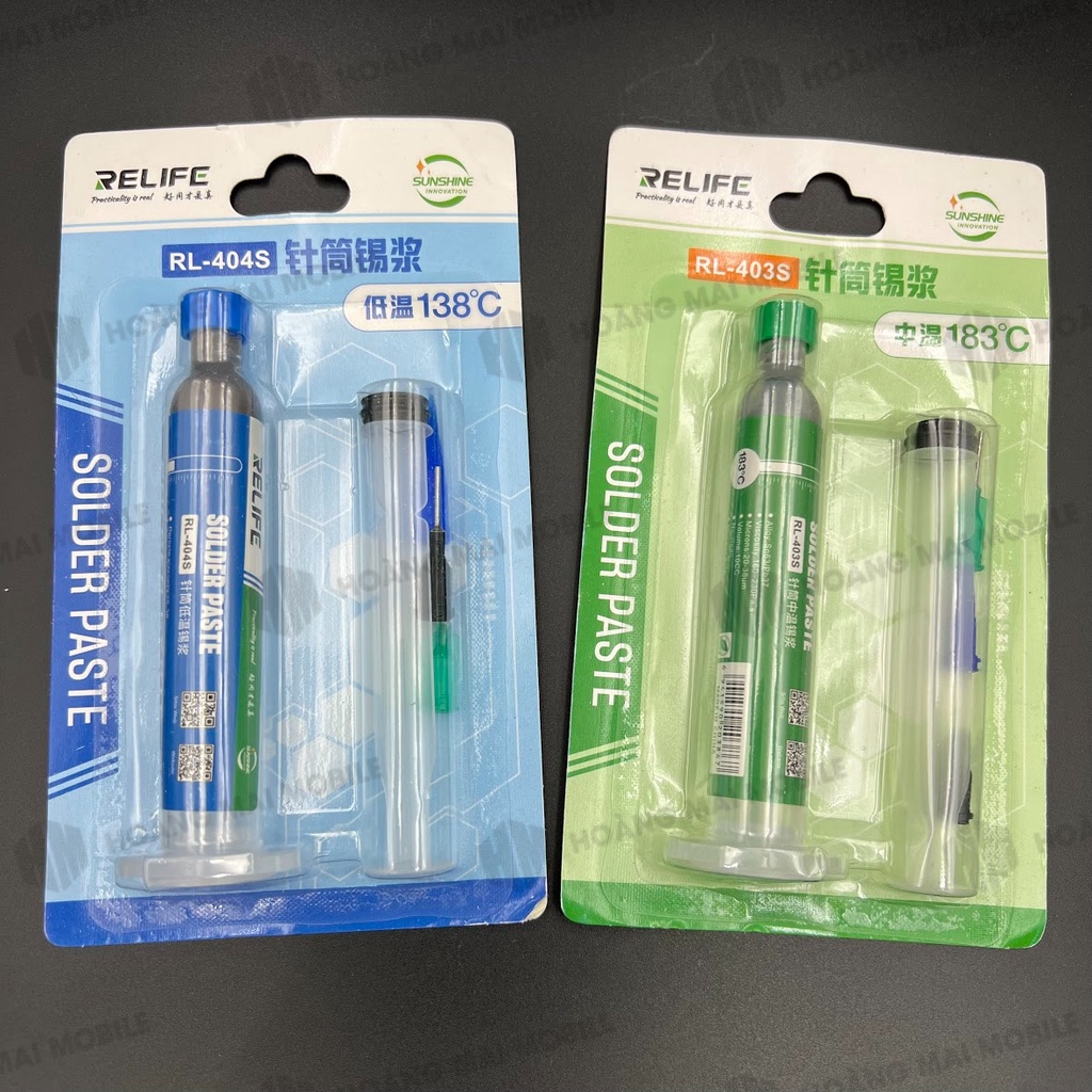Thiếc hàn ống RELIFE RL-403S và RL-404S