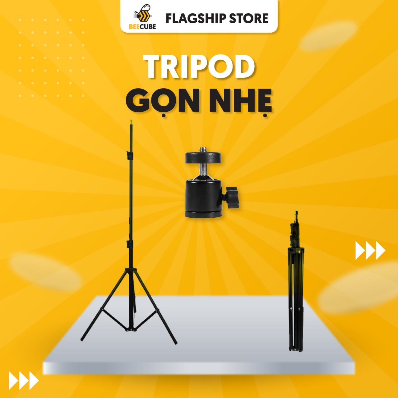 Tripod 3 chân hỗ trợ dựng máy chiếu