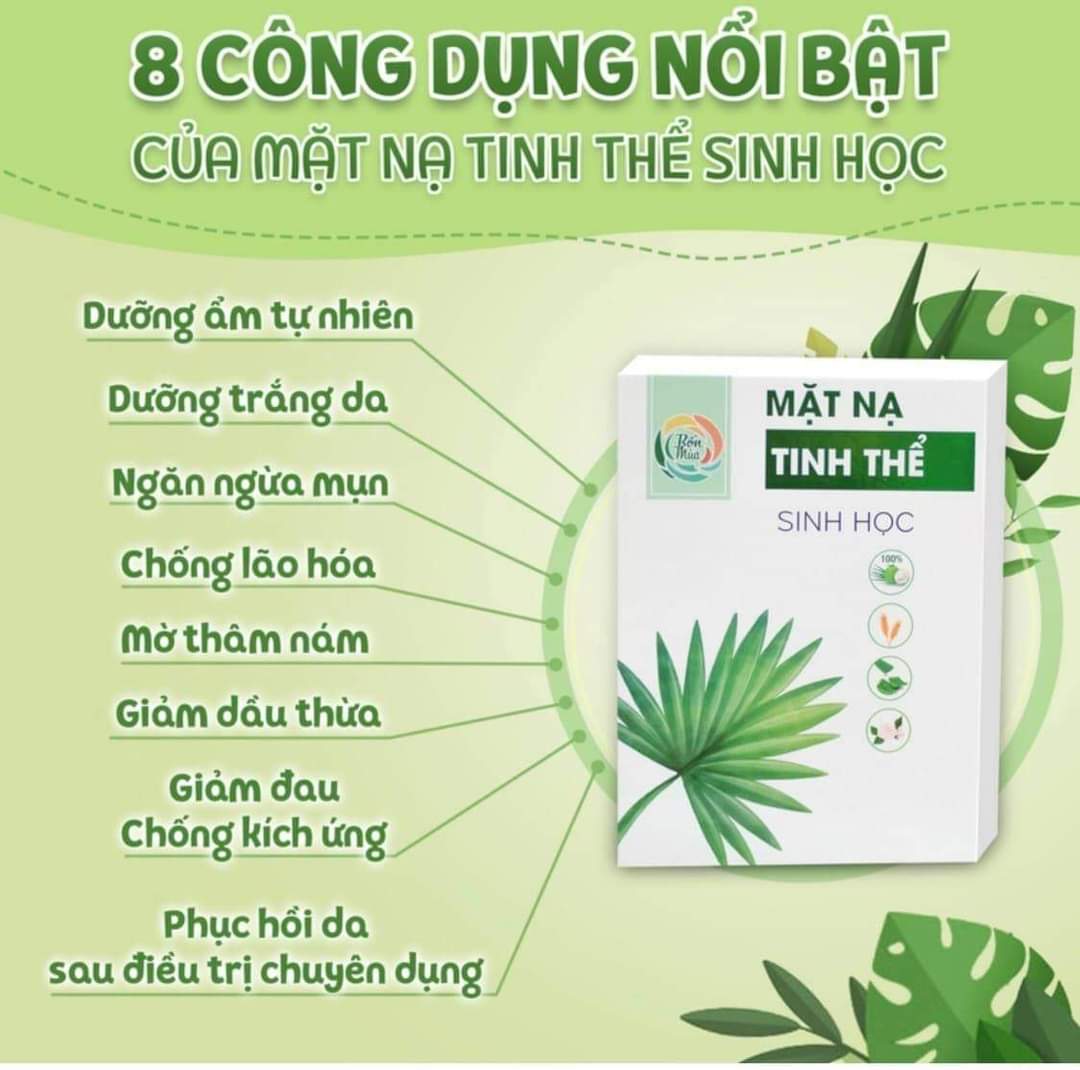 [HCM] Mặt nạ tinh thể sinh hoc - 1 hộp 5 miếng