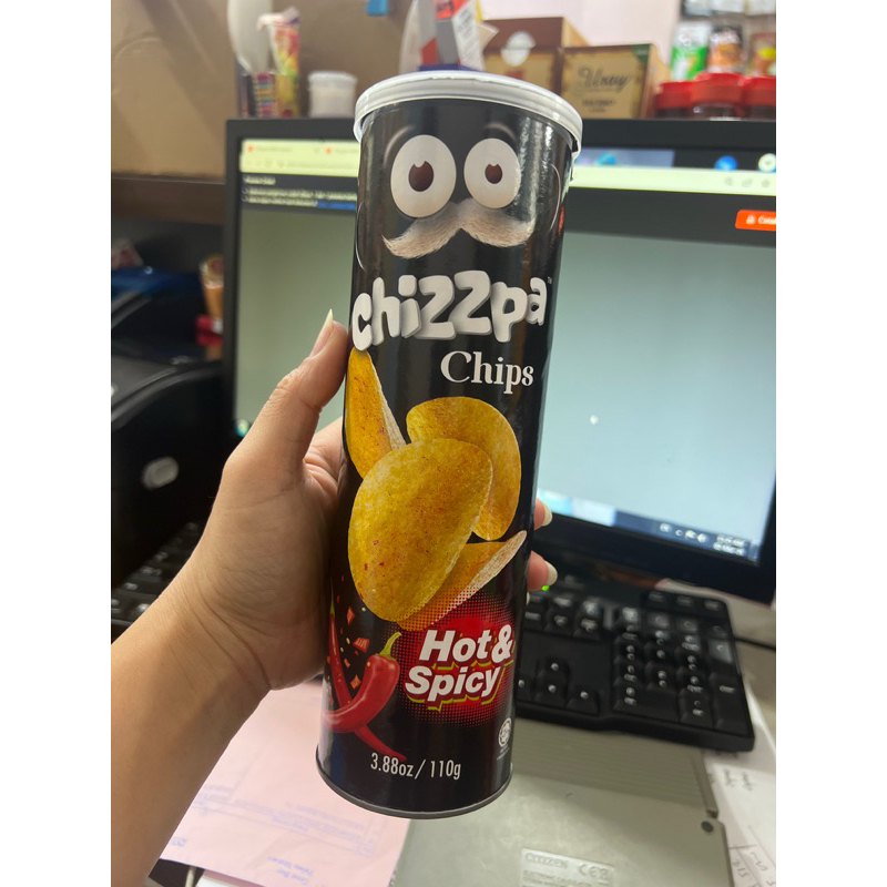 Chizzpa Chips 110g Potato Chips Malaysia Rasa Original Cheese Hot Spicy ...