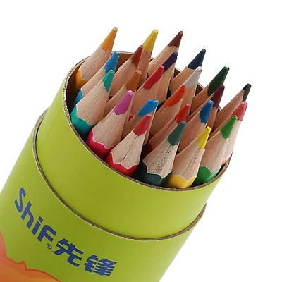 Bút Chì Màu Lon Shif 36 màu [TẶNG KÈM NẮP CHUỐT BÚT CHÌ]
