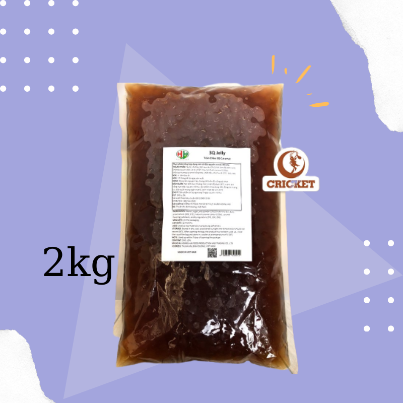 Trân Châu 3Q Jelly Caramel Hoàng Hải - Ăn Liền Dai Giòn Thơm Ngon