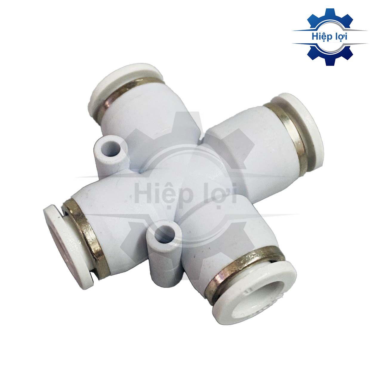 Chử thập bốn đầu nối khí nén YPZA STNC - nối nhanh 4 ngã khí nén - cút nối hơi khí nén