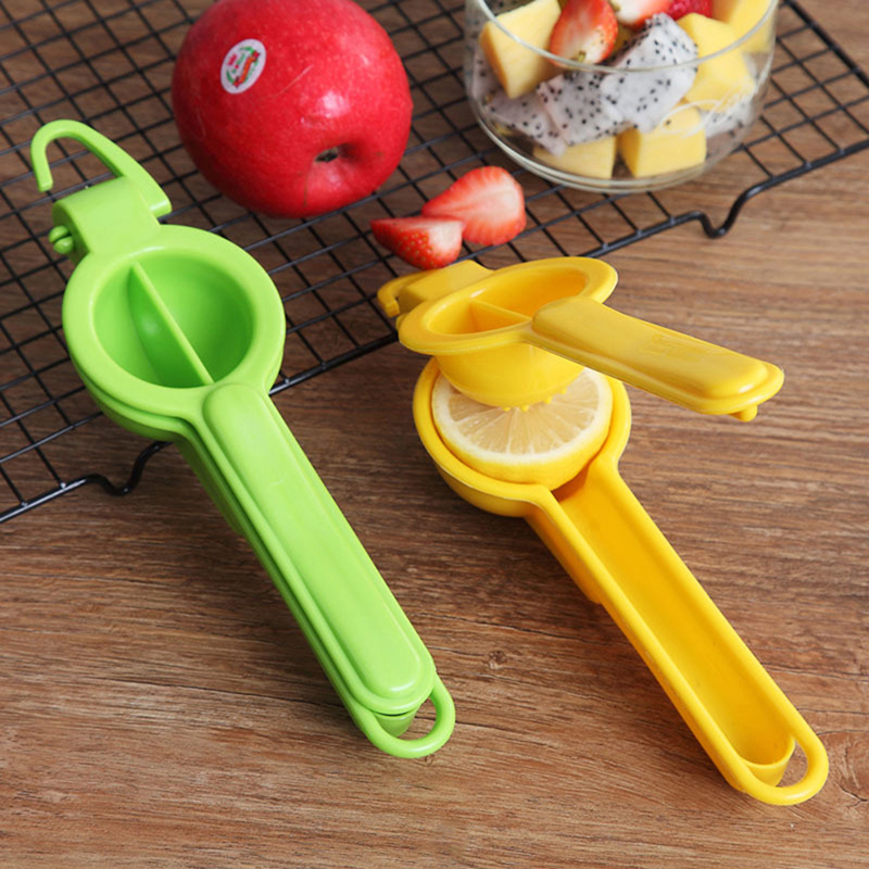 [TM Store]💖[HOT SALE]🎈🎈 1Pc Plastic Lemon Clip Kitchen Thickening Manual Fruit Juicer Mini Squeezer