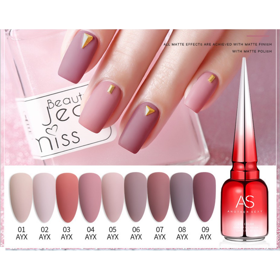 Sơn Gel AS mã AYX | chai đỏ 15ML