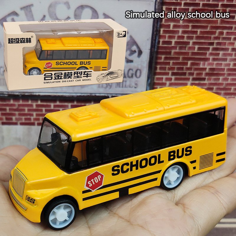 Toys%20High%20Quality%20Cool%20School%20Bus%20Toy%20Simulate%20Exquisite%20Interesting%20Body%20For%20Yellow%20Bus%20With%20Pull%20Back%20Mechanism%20Mushen%20-%20Image%204