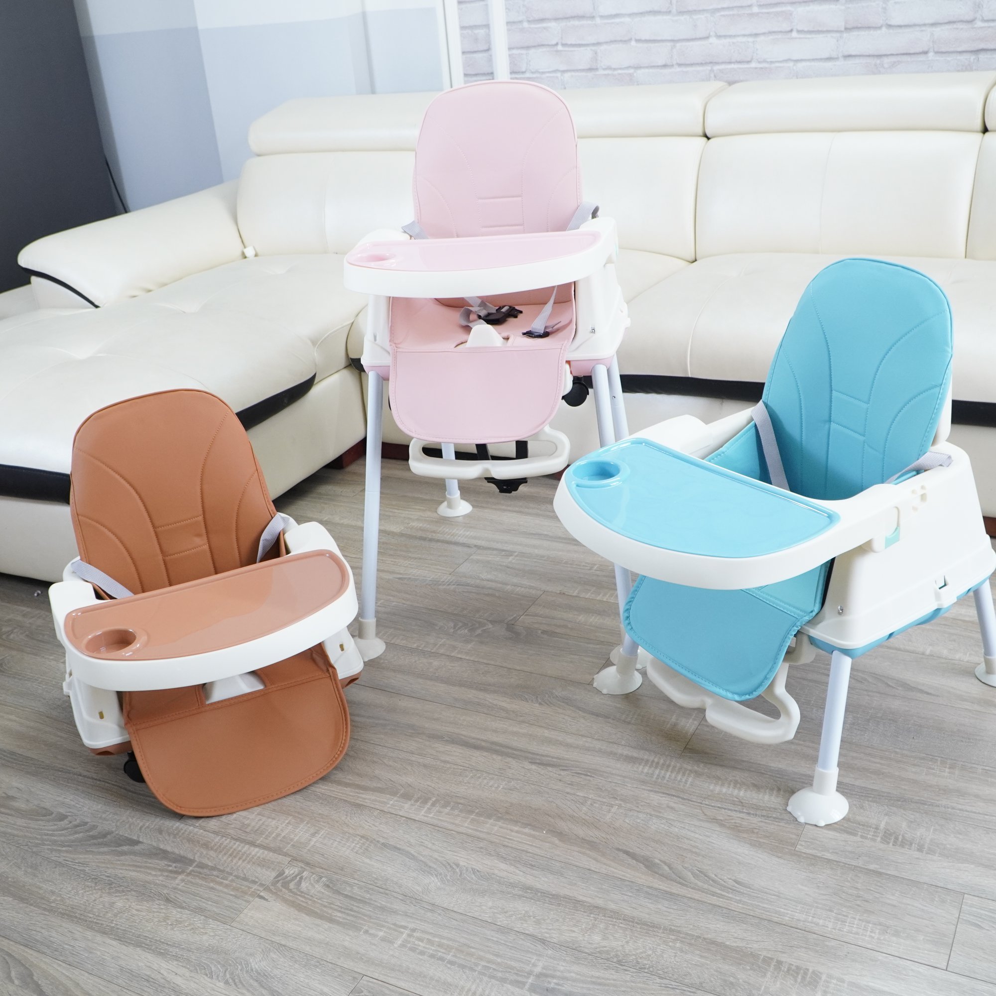GHẾ ĂN DẶM 9BABY - HANBEI (PHIÊN BẢN MỚI - BẢO HÀNH 1 NĂM - ĐẦY ĐỦ PHỤ KIỆN)
