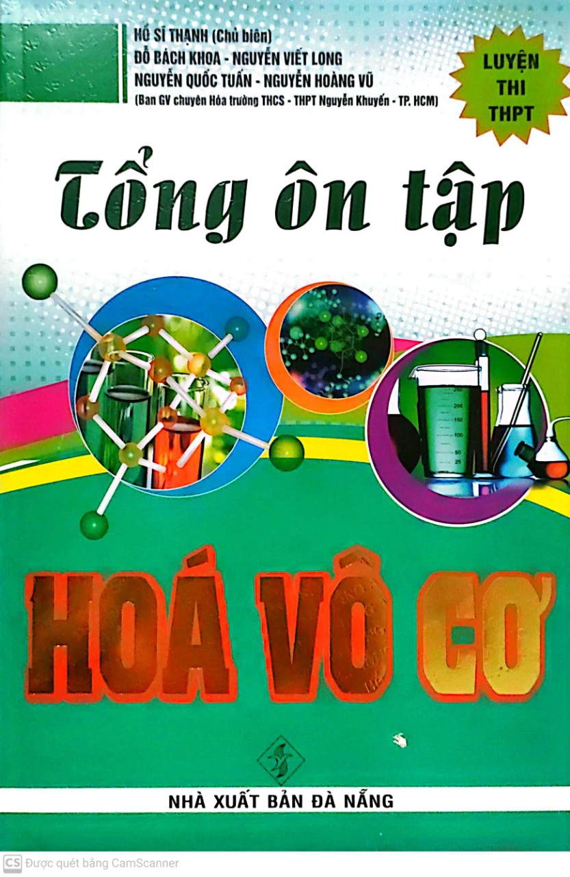Sách - tổng ôn tập hoá vô cơ