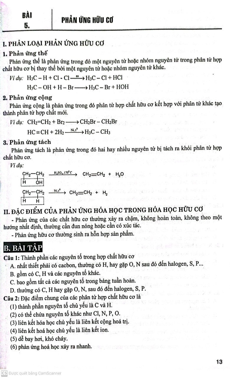 Sách - Tổng Ôn Tập Hóa Hữu Cơ