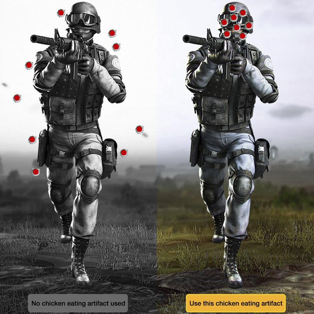 BlueWow X10 L1R1 Gaming Trigger Controller Metal PUBG Mobile Controller Mobile Game Auxiliary Artifact
