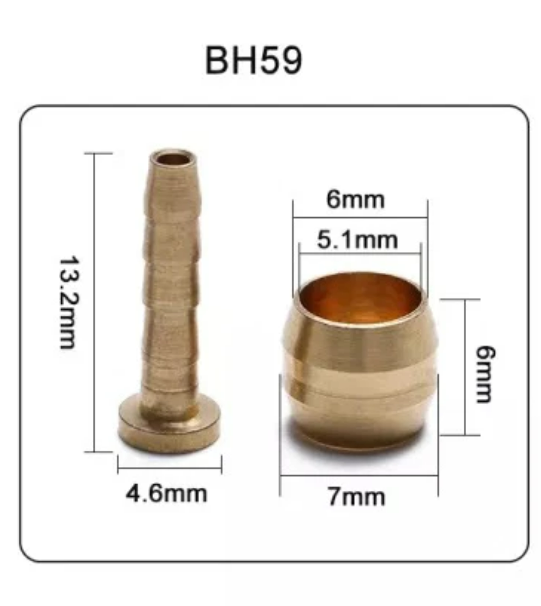 KIM VÀ NÚT DẦU PHANH XE ĐẠP BH59 / BH90