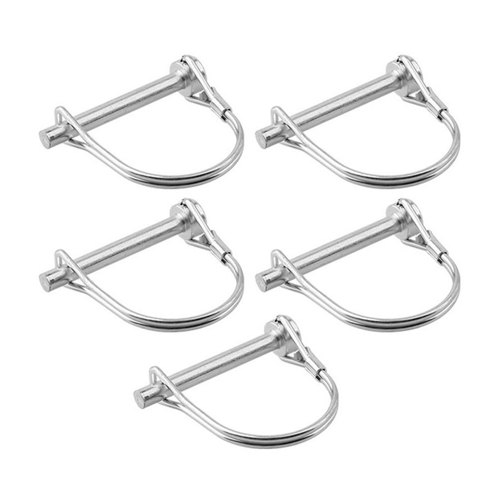 Folding Rops Pin 2Pcs Galvanized Locking Pins Carbon Steel With Spring Lock Tubular ...