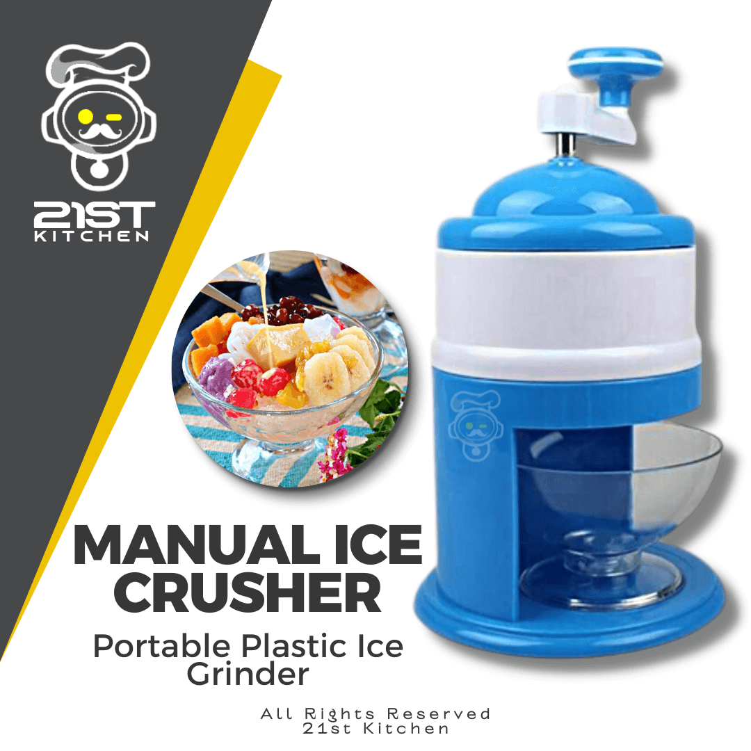 500W Heavy Duty Ice Grinder, Shaver Single Blade Ice Smasher And