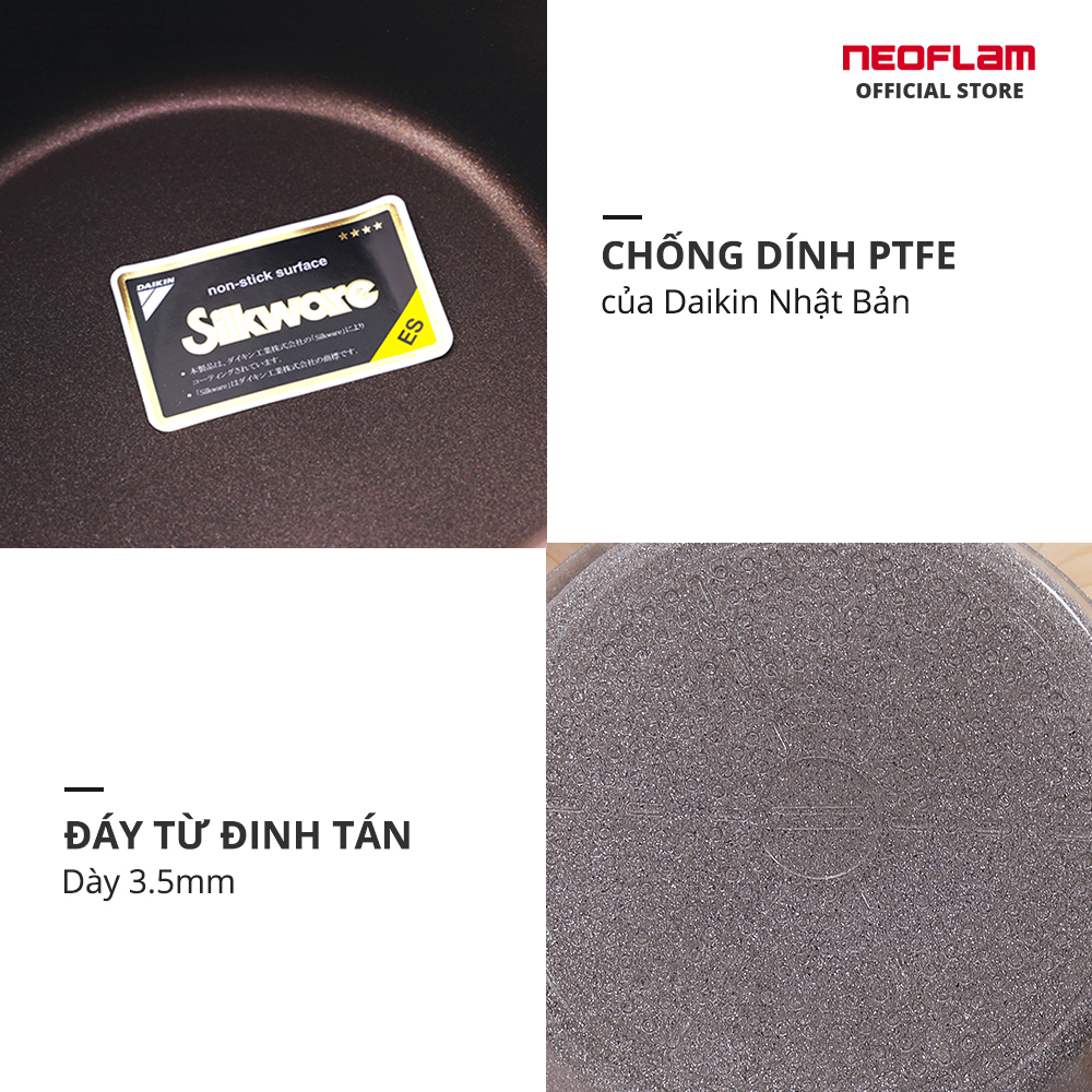 Chảo chiên Reverse Neoflam size 28cm - EC-RV-F28I