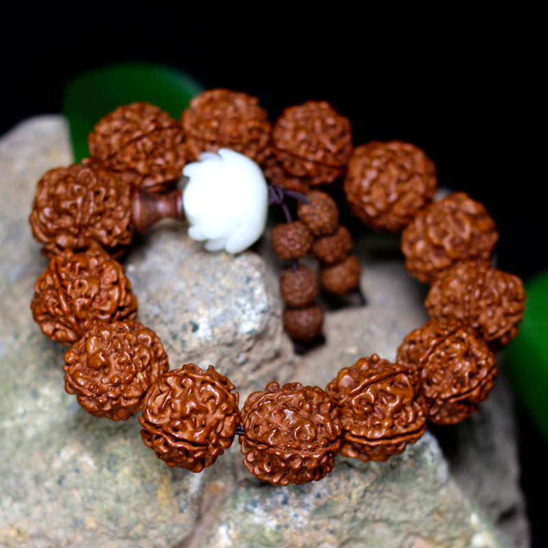%E3%80%90Surprise%20Price%E3%80%91Nepal%205-piece%20King%20Kong%20White%20Jade%20Bodhi%20Lotus%20Bracelet%20Men's%20Literary%20Play%20Beads%20Rosary%20Bracelet%20Jewelry%20Attractions%20-%20Image%202