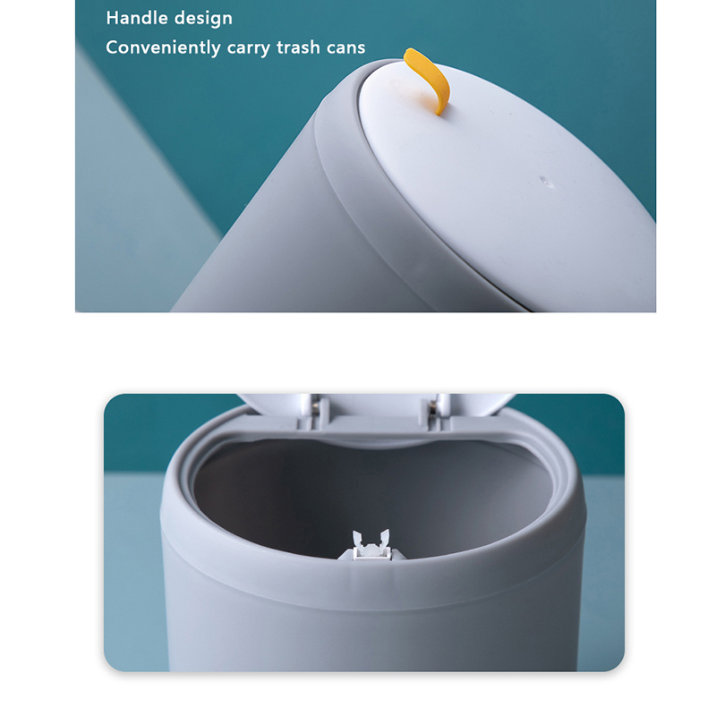 Mini Waste Bin Desktop Office Trash Can Home Garbage Basket Table Plastic Organizer Office Supplies Dustbins Sundries Barrel Box. 