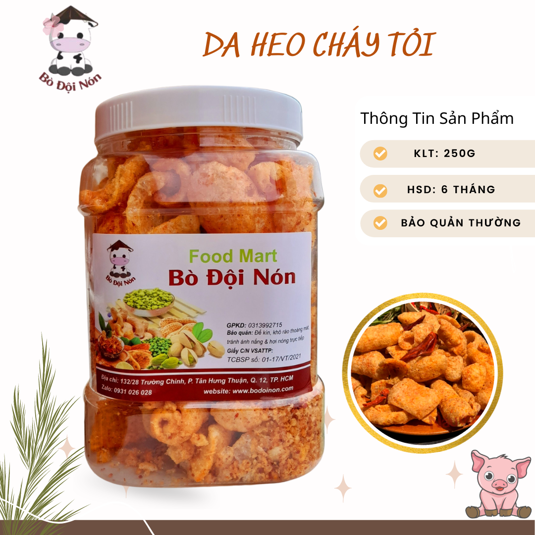 1kg da heo cháy tỏi