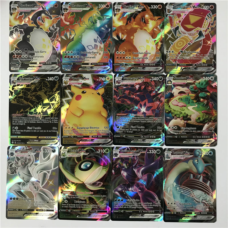 %E3%80%90Limited%20edition%E3%80%91%2060Pcs/Box%20Pokemon%20V%20Vmax%20GX%20TAG%20TEAM%20MEGA%20TRAINER%20Cartas%20French%20Trading%20Carte%20Edition%20Charizard%20Game%20Card%20-%20Image%206