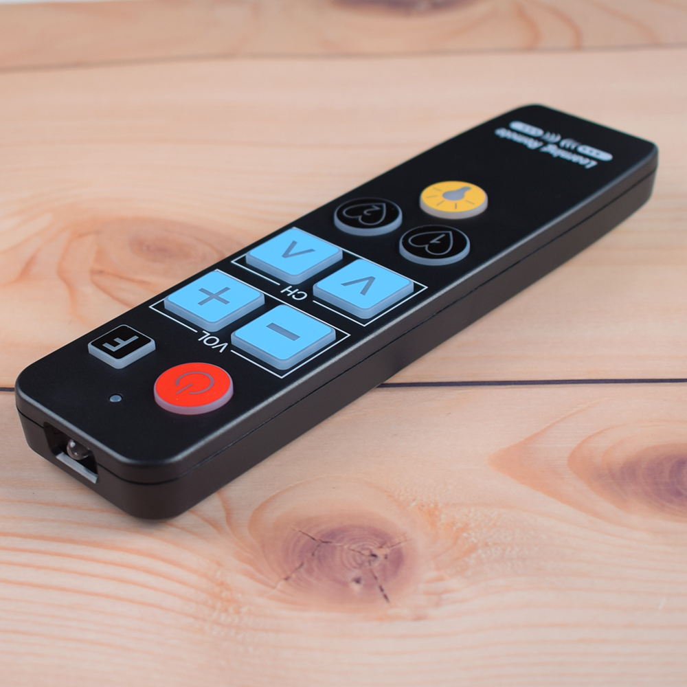 Big Buttons Learn Remote Control With Backlit Remot Controller For Tv ...
