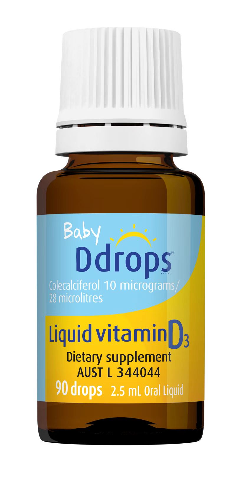 Baby Ddrops Vitamin D3 400IU Cho Bé ( 90 giọt)