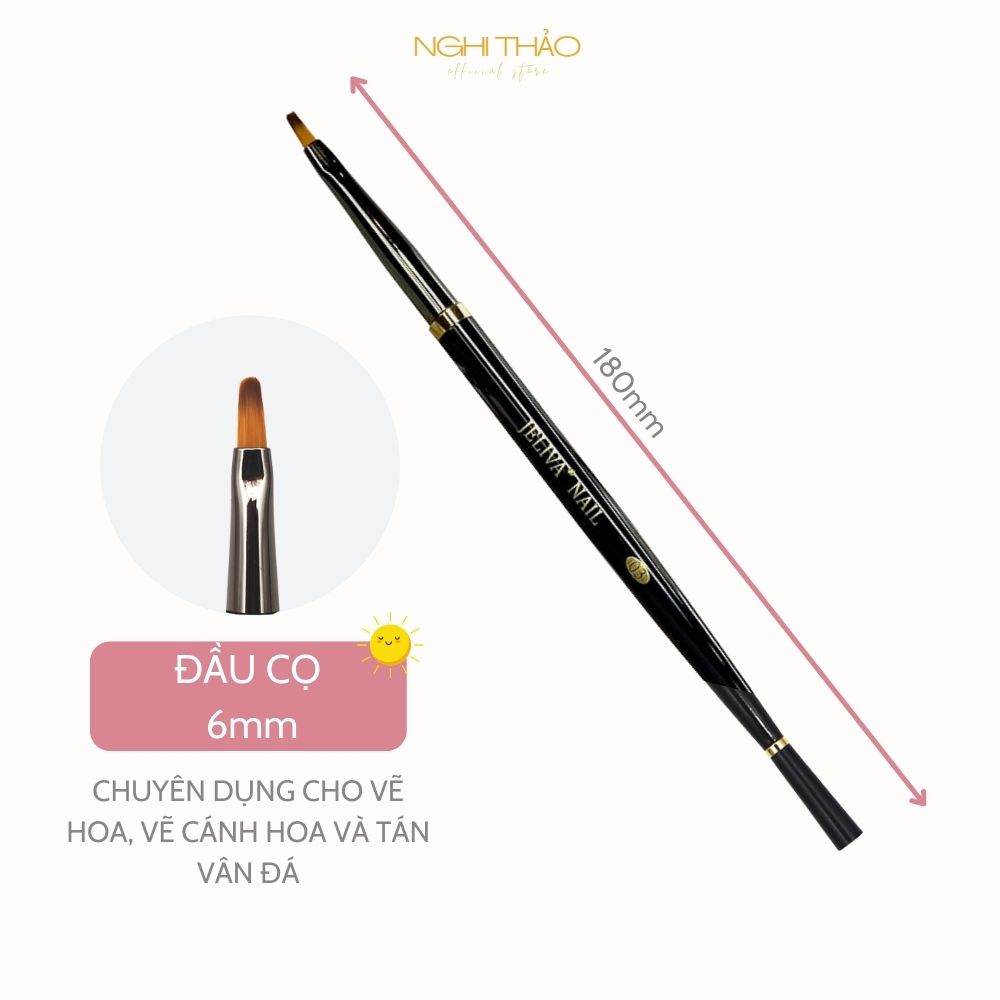 Cọ đắp gel tán vân đá Jeliva 03